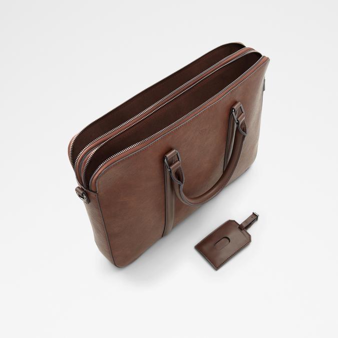 Tet Men's Dark Brown Laptop Bag image number 2