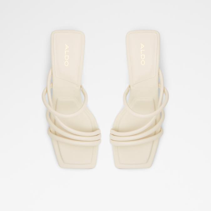 Vak Women's White Dress Sandals image number 1