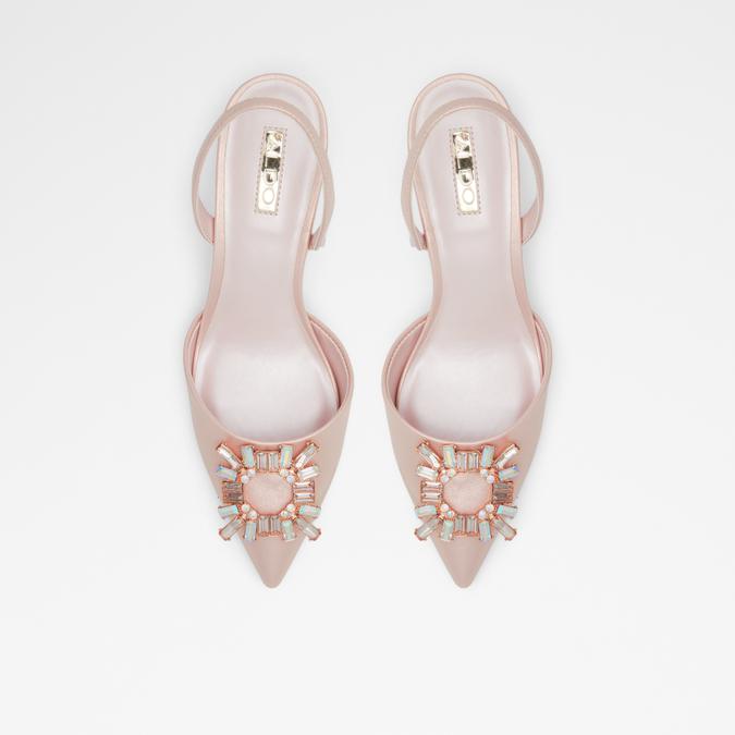 Asmaa Women's Rose Gold Pumps image number 1