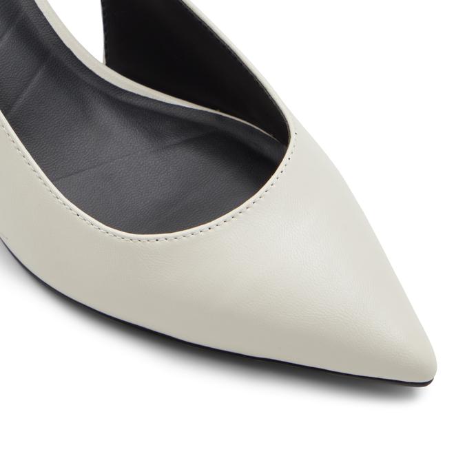 Call it Spring Rozalia Women's White Block Heel Shoes image number 5