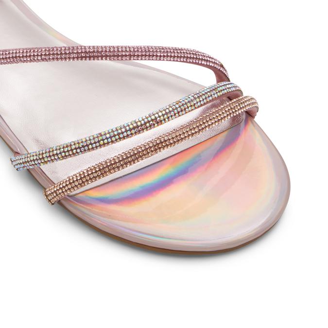 Glitter Women s Pink Flat Sandals Aldo Shoes