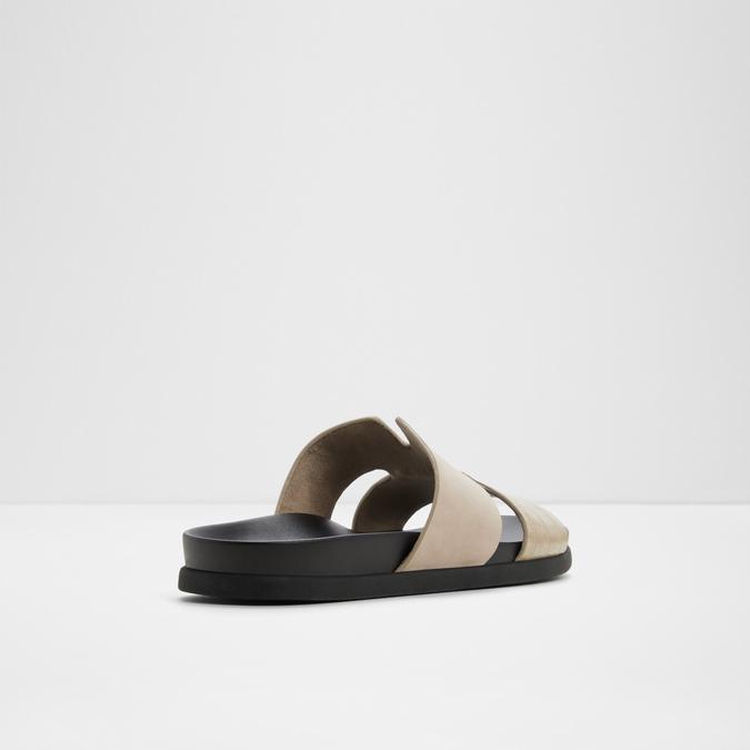 MARCELO Brown Men Single Strap Sandals
