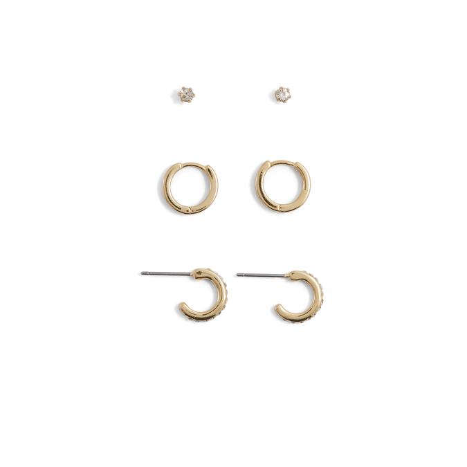 Mawarra Women's Clear On Gold Earrings image number 0