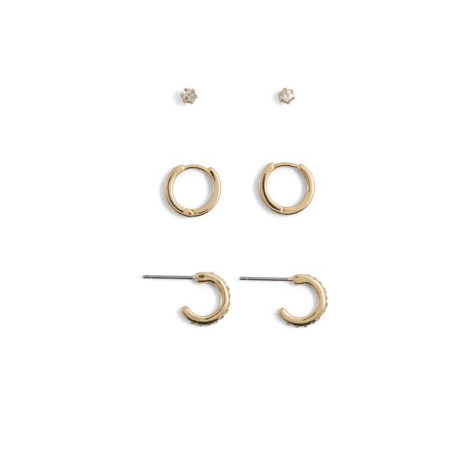 Mawarra Women's Clear On Gold Earrings