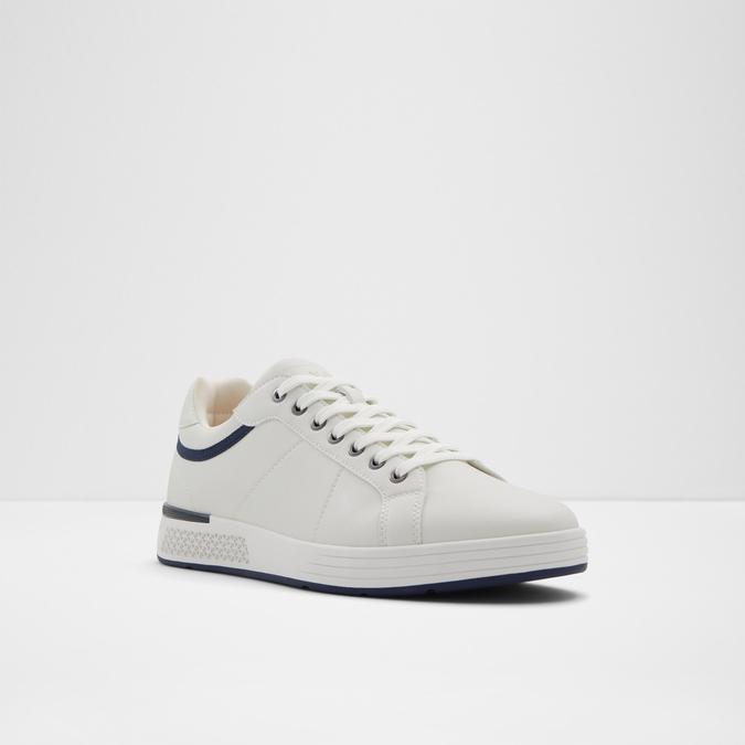 Polyspec Men's White Sneakers image number 4