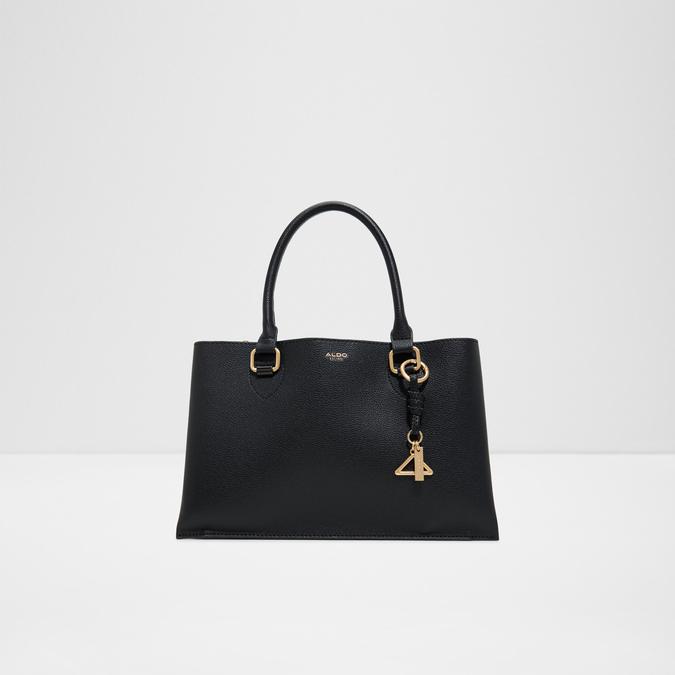 EMMELYNE Black Overflow Women Satchel