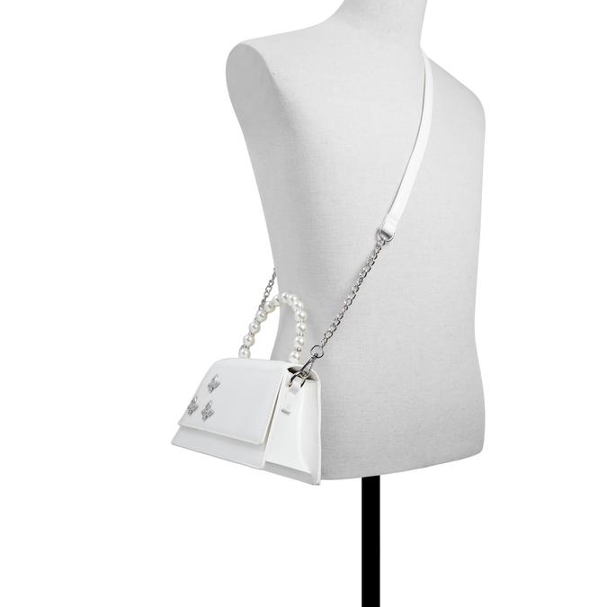 Mariposita Women's White Top Handle image number 3