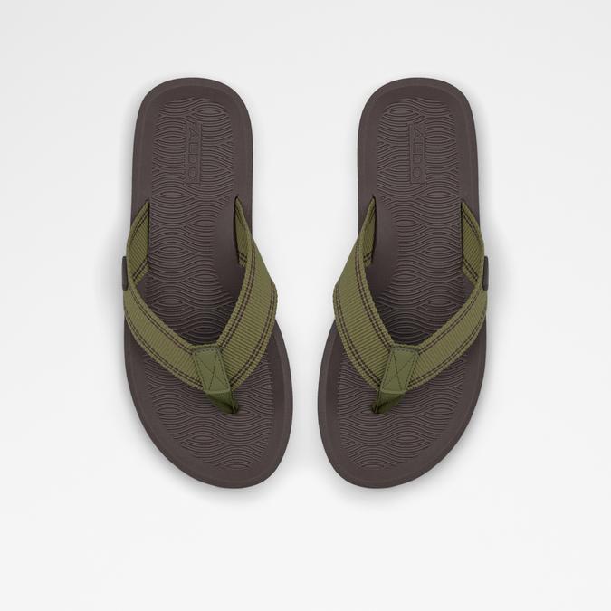 Burges Men's Khaki Thong Sandals