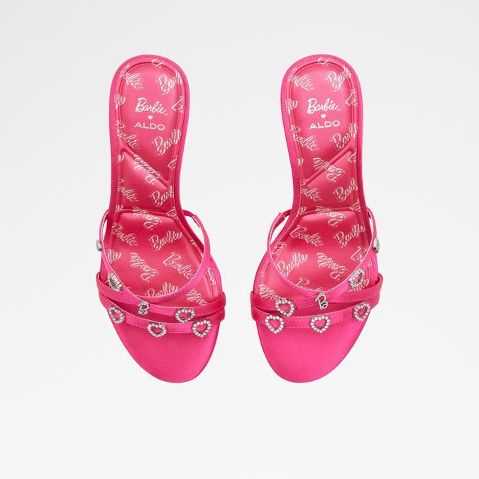 Barbiemule Women's Fuchsia Dress Sandals image number 2