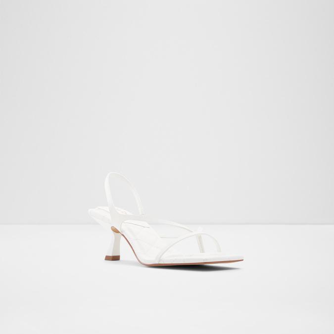 Loni Women's White Dress Sandals image number 4