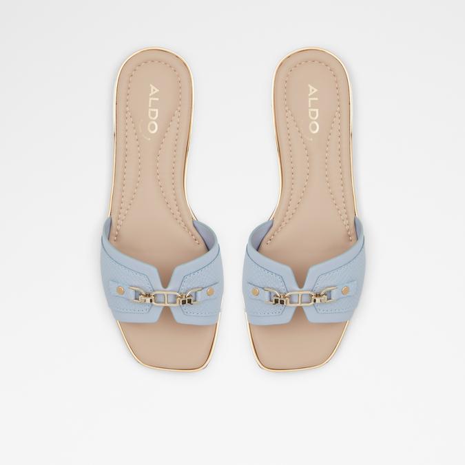 Jeannie Women's Blue Flat Sandals Aldo Shoes