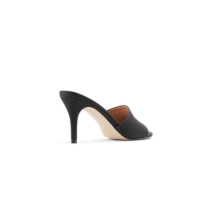 Tiadda Women's Black Heeled Sandals image number 1