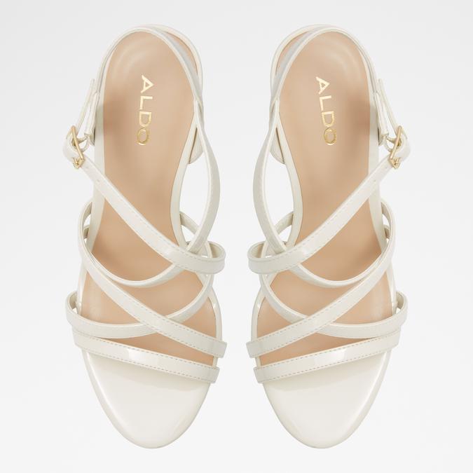 Katiee Women's White Dress Sandals image number 1