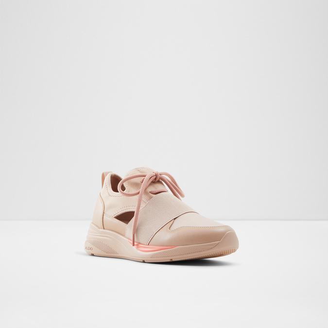 Dwievia Women's Light Pink Sneakers image number 3