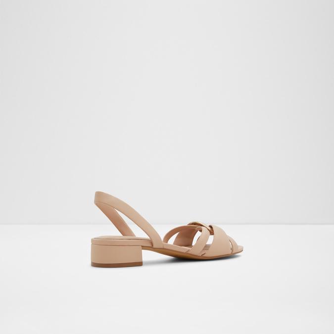 Alondra Women's Beige Block Heel image number 2