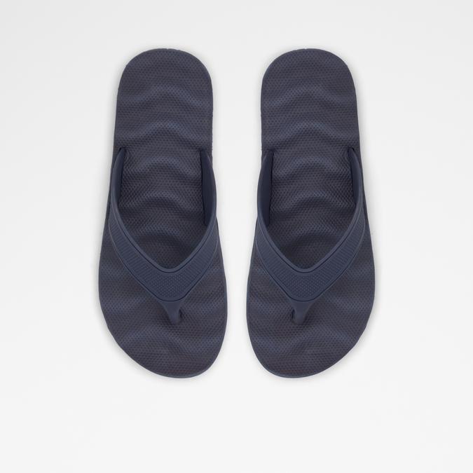 Haciendo Men's Blue Thong Sandals image number 1