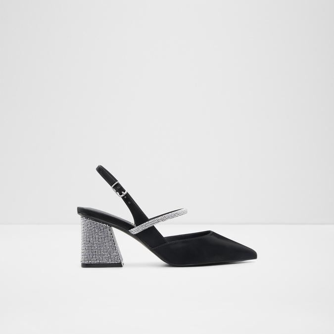 Valabenna Women's Black Block Heel