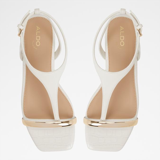 Catlyn-In Women's White Flat Sandals