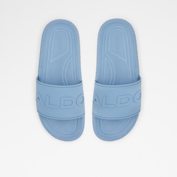 Poolslide Men's Light Blue Sandals image number 1