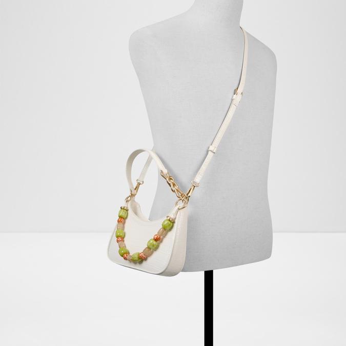 WHITEGEM White Women Shoulder Bag image number 3