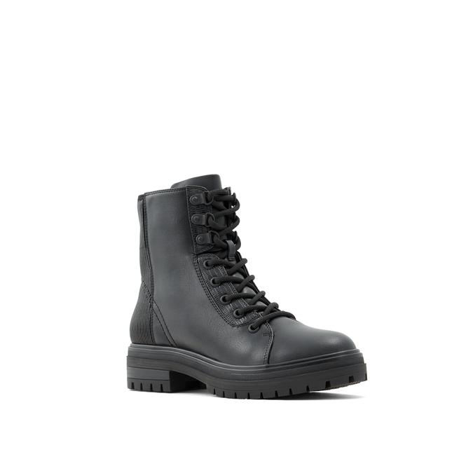 Alexia Women's Black Ankle Boots image number 3