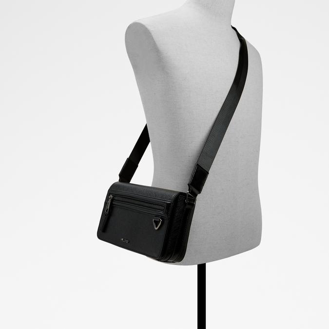 Cassius Men's Open Black Crossbody image number 3