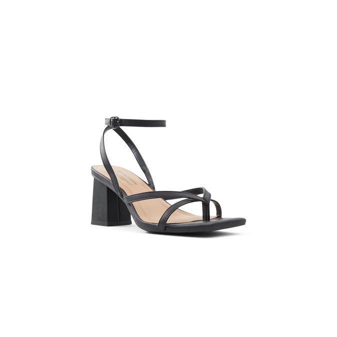 Kianna Women's Black Heeled Sandals image number 3