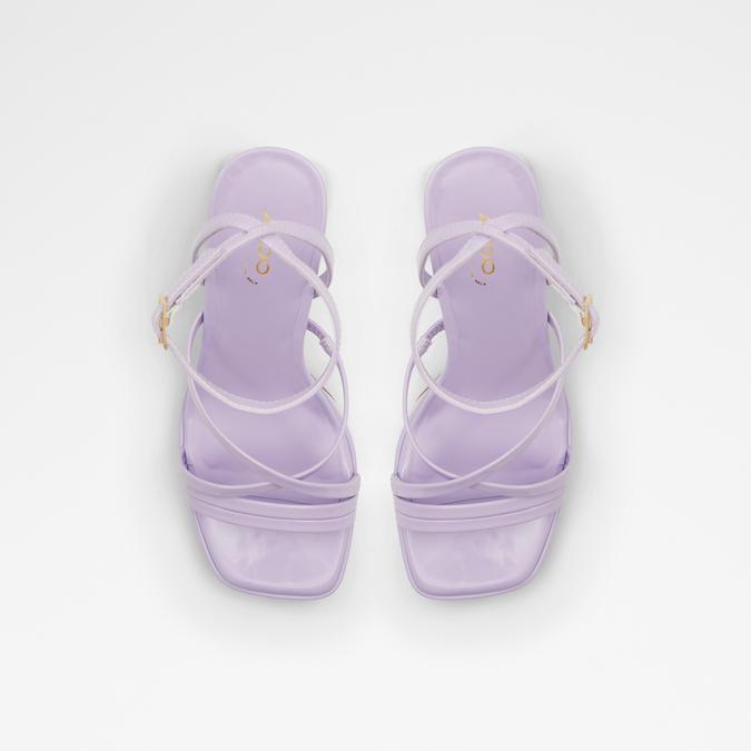 Taia Women's Light Purple Block Heel Sandals image number 1