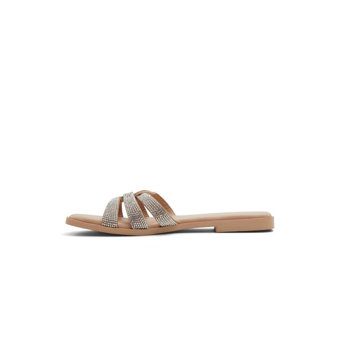 Kindhearted Women's Beige Flatsandals image number 3