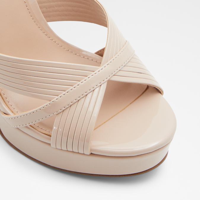 Hally Women's Beige Block Heel image number 5
