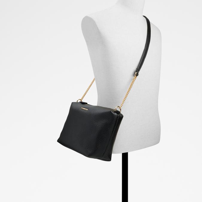 Tharejan Women's Black Satchel image number 4