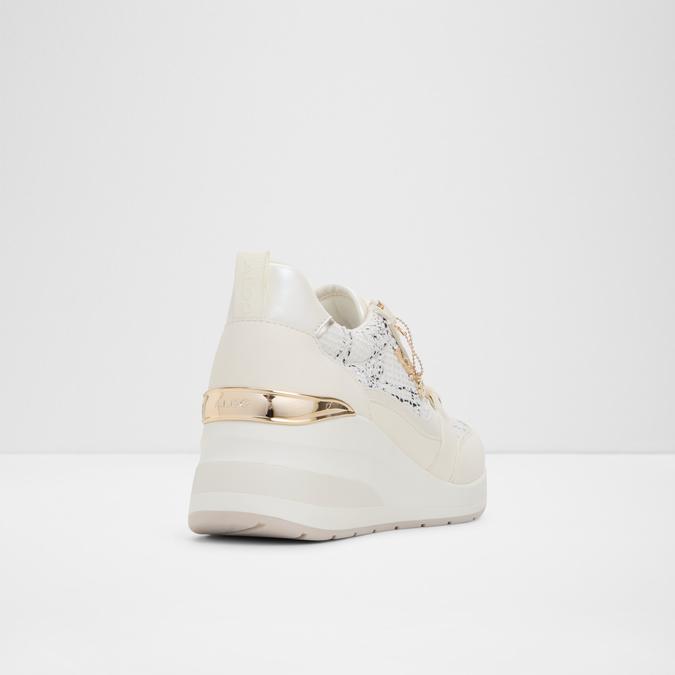 Caroteriel-In Women's White Sneaker Wedges image number 2