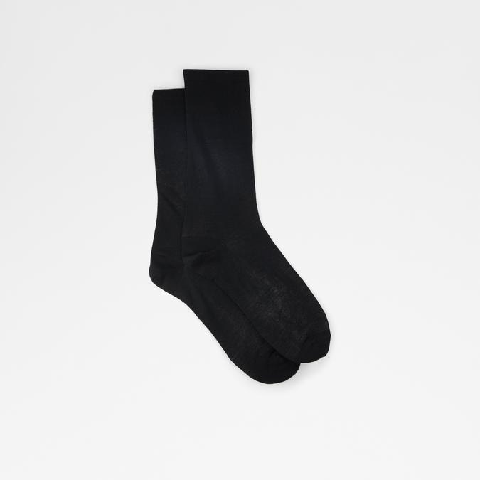 Oloen Men's Black Knitted Socks