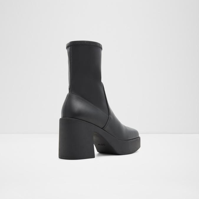 Upstep Women's Black Ankle Boots image number 2