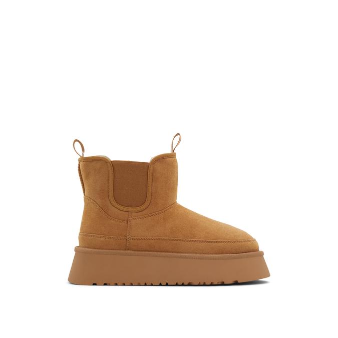 Letstayin Women's Beige Ankle Boots
