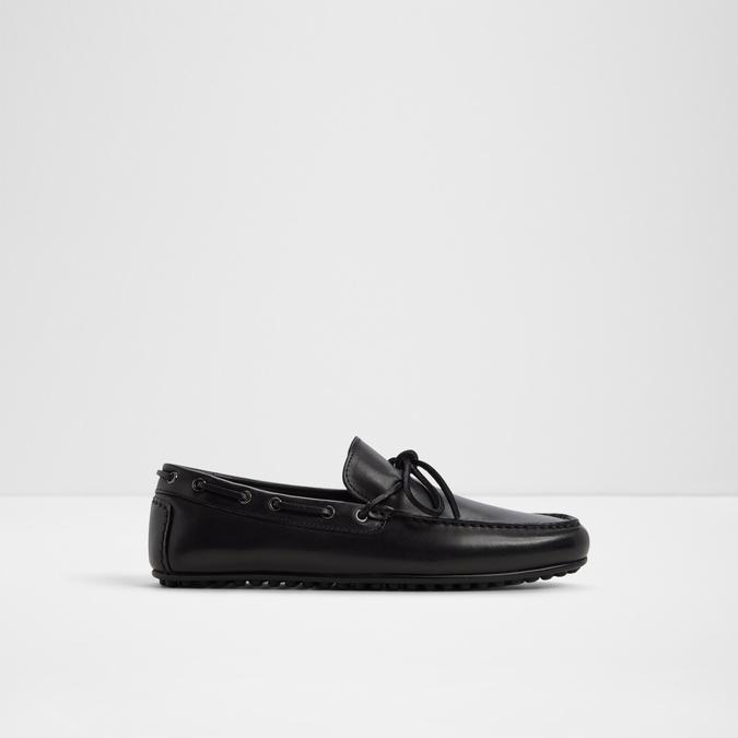 Kaleb-In Men's Black Moccasins