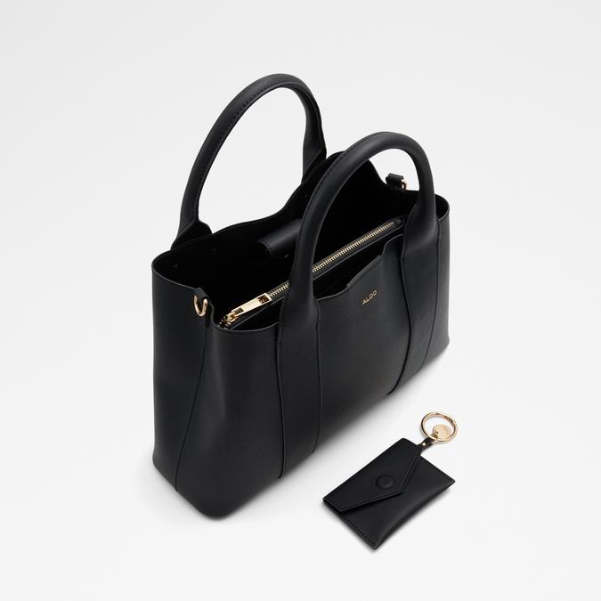 Mutsee Women's Black Satchel image number 2