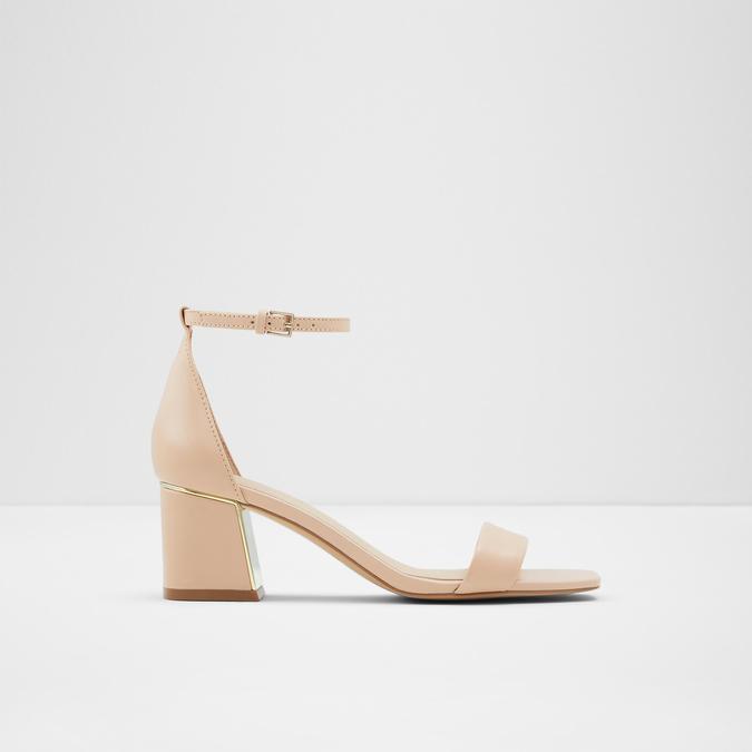 Kedeaviel Women's Bone Block Heel Sandal