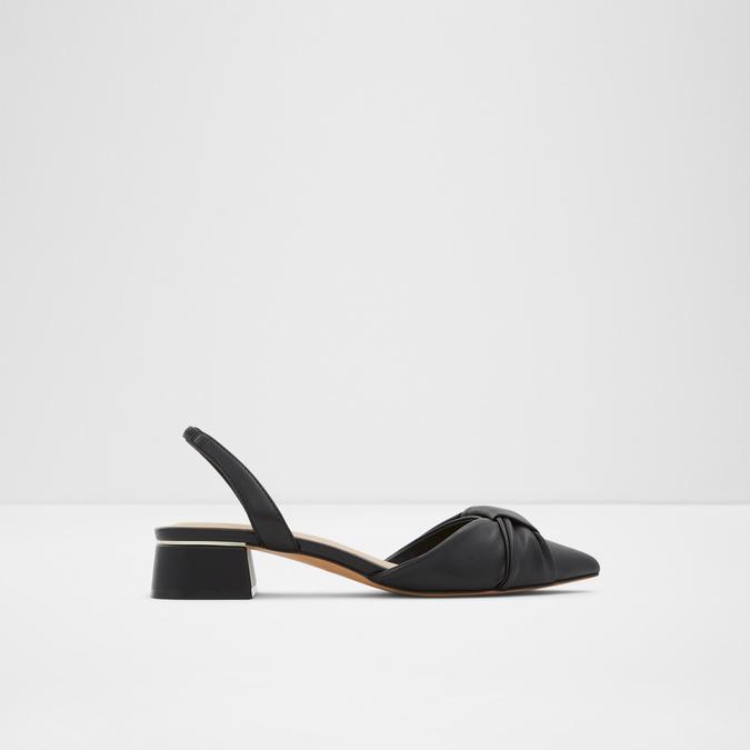 Breidda Women's Black Block Heel Shoes image number 0