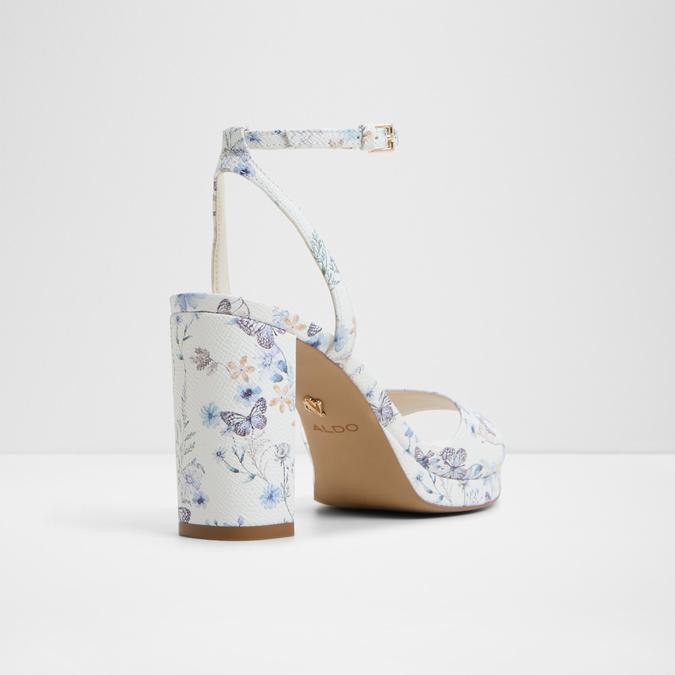 Gracious-In Women's Multicolor Block Heel Sandals image number 4