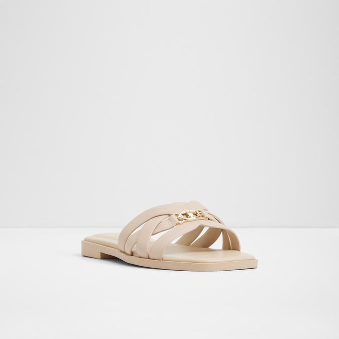 Jennaleriel -In Women's Beige Flat Sandals image number 4