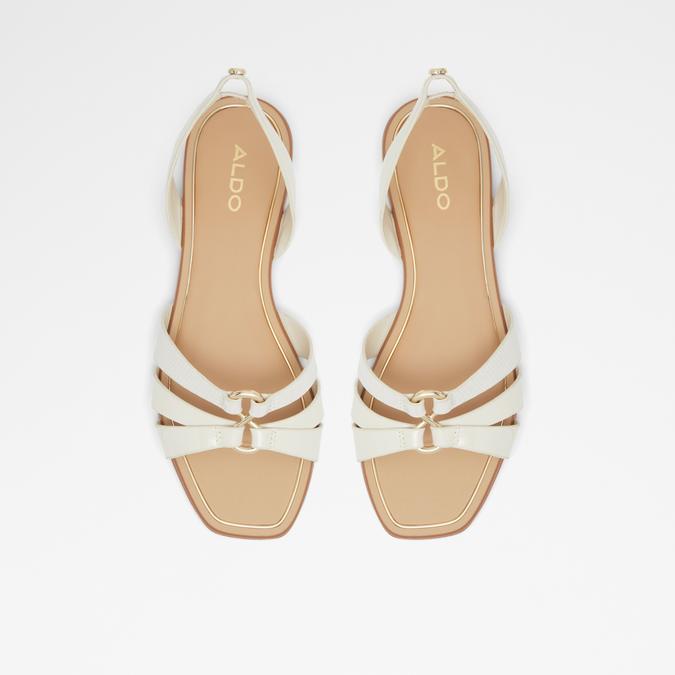 Marassi Women's White Flat Sandals