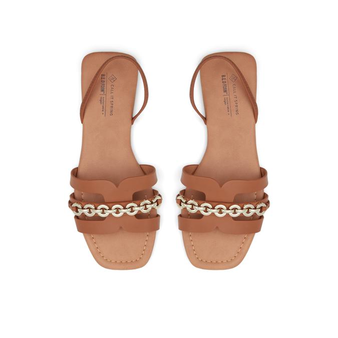 Cadiz Women's Tan Flat Sandals image number 1