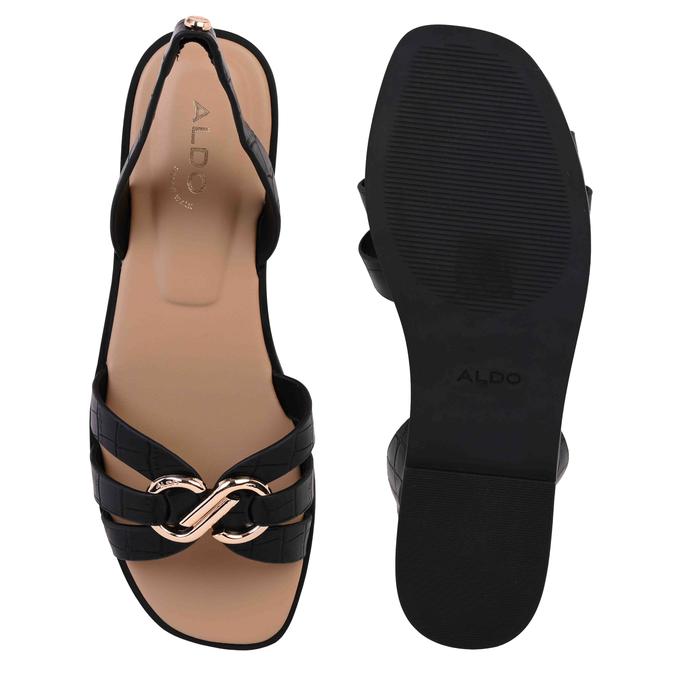 NYDIRARINA-IN Black Women Flat Sandals image number 3
