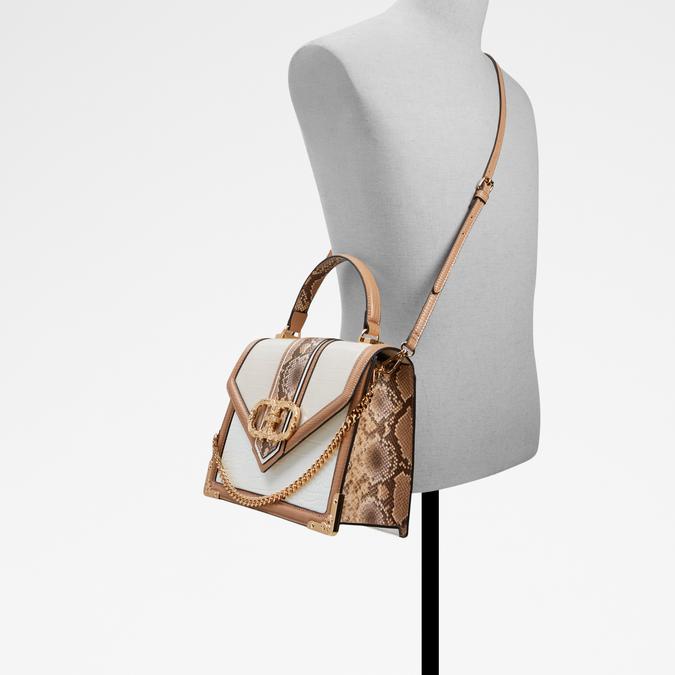 Halerendar Women's Beige Top Handle image number 3