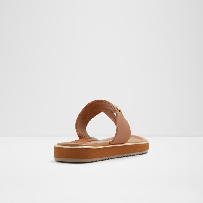DEVERENA Beige Women Sandals