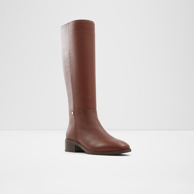 Pralendra Women's Brown Knee Length Boots image number 3