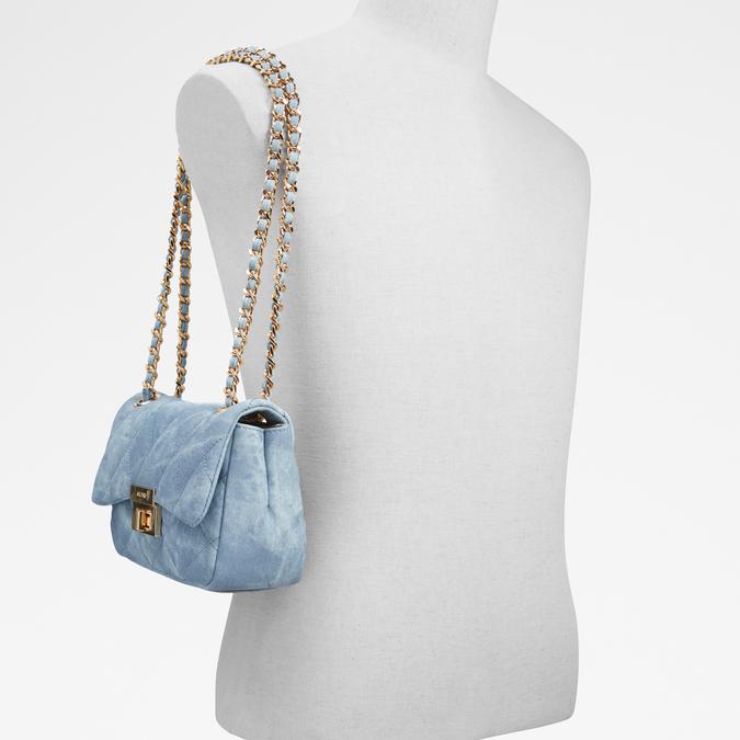 Zeneya Women's Blue Cross Body image number 4