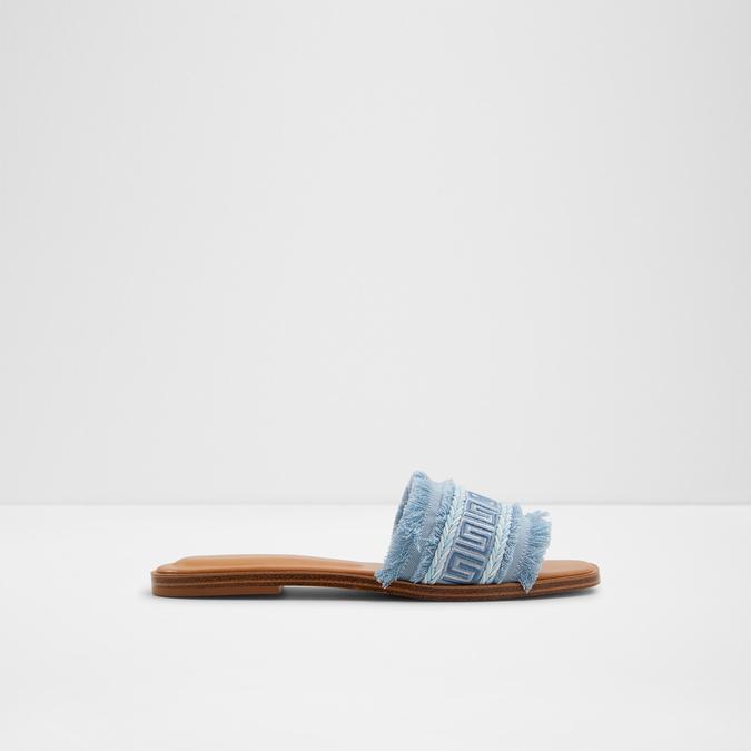 Nalani Women's Blue Flat Sandals