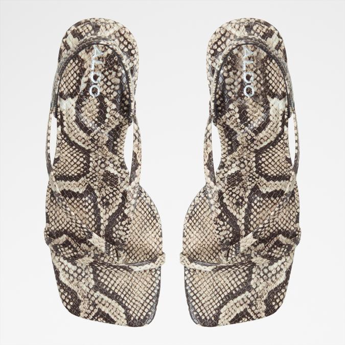 RIVA Beige Women Heels image number 5